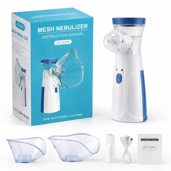 Kids Portable Nebulizer Machine – Mini Handheld Nebulizer with Mask