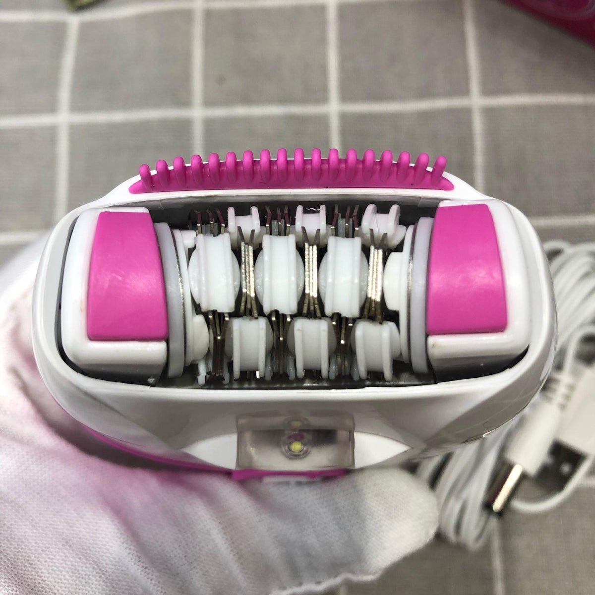 💖 Kemei KM-189A Rechargeable Ladies Epilator – Smooth Hair Removal System