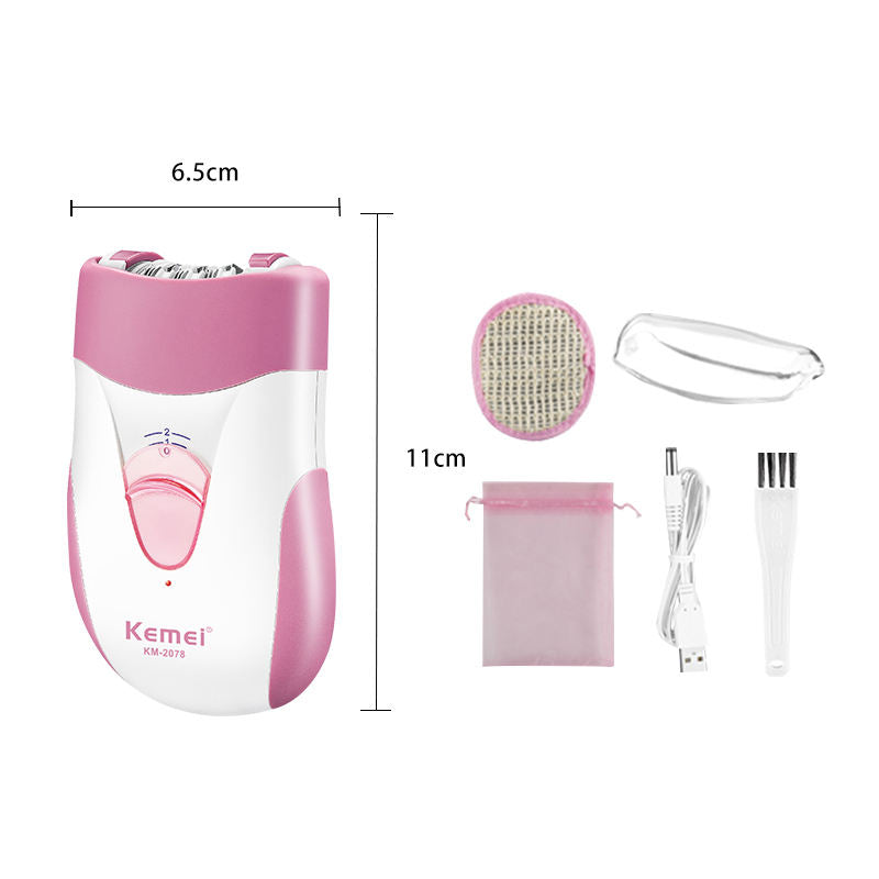Kemei KM-519A Lady Epilator & Shaver for Women 2 Speed