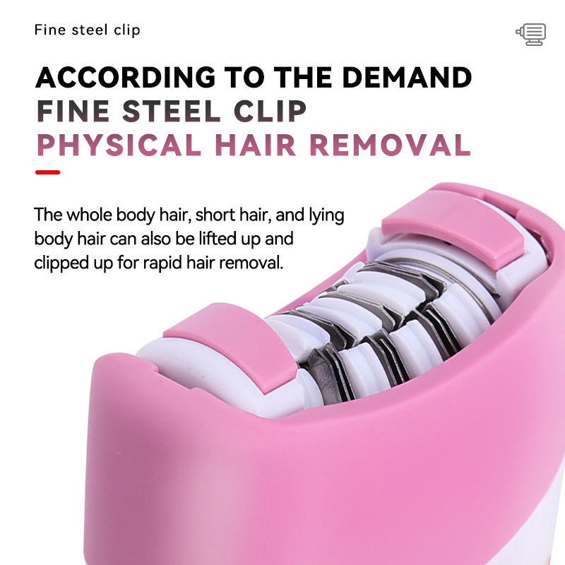 Kemei KM-519A Lady Epilator & Shaver for Women 2 Speed